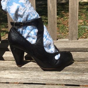 Chie Mihara heels with ankle buckle